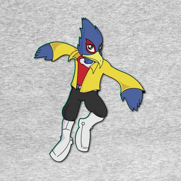 Falco - Smash Bros Melee by BRICHstudiosShop